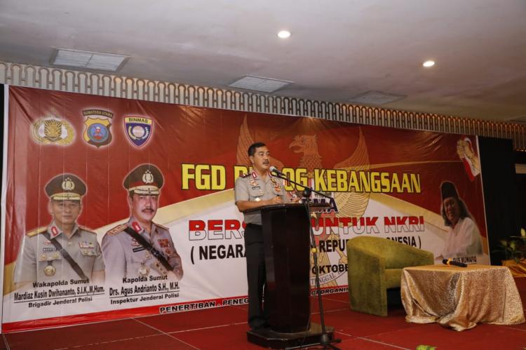 Hadir Pada Dialog Kebangsaan, Ini Pesan Kapolda Sumut