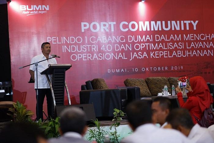 Pelindo 1 Cabang Dumai Gelar Port Community, Hadapi Persaingan Era Industri 4.0