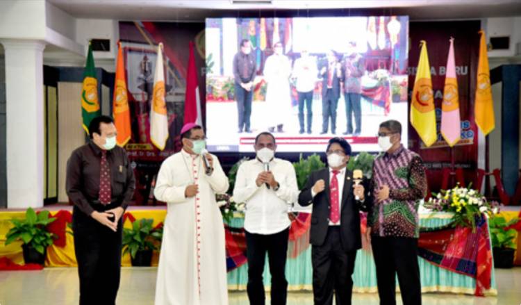 Gubernur Sumut Kuliah Umum di Unika Santo Thomas, Edy Rahmayadi: Tanamkan Nilai Kebangsaan pada Mahasiswa