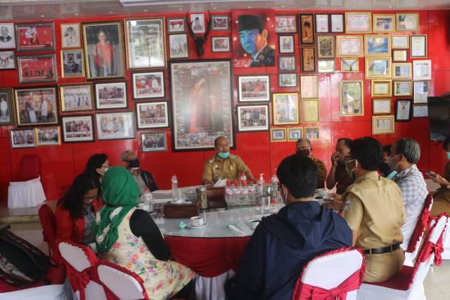 Permohonan IG Kopi Arabika, Bupati Taput Terima Audiensi dari Tim Kementerian Hukum & HAM RI