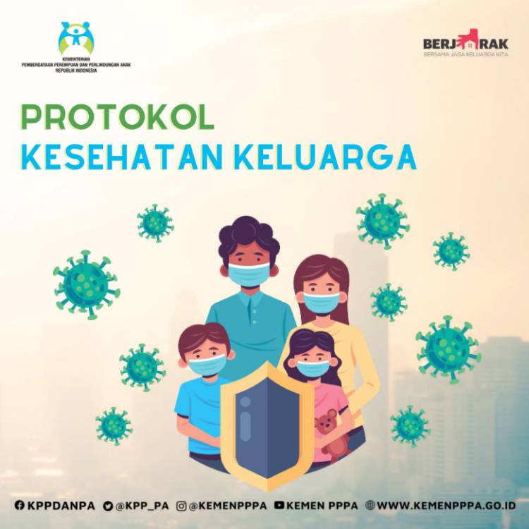 Cegah Klaster Covid-19, Kementerian PPA Susun Protokol Kesehatan Keluarga