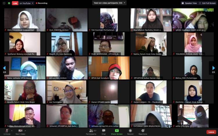 Empat Anak Indonesia Ikuti Forum Anak ASEAN, Rekomendasikan Protokol Kesehatan Keluarga