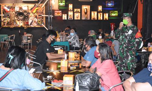 Langgar Protokol Kesehatan, Pengunjung Rental Play Station dan Warung Dibubarkan