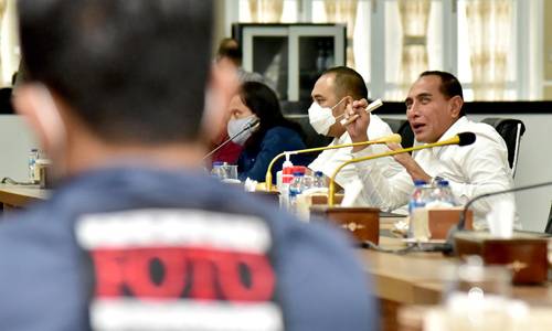 Gubernur Sampaikan Rencana Terdekat Pembangunan di Sumut