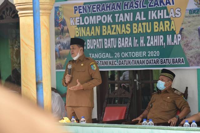 Bupati Batu Bara Akan Berangkatkan Umroa Dua Orang Petani
