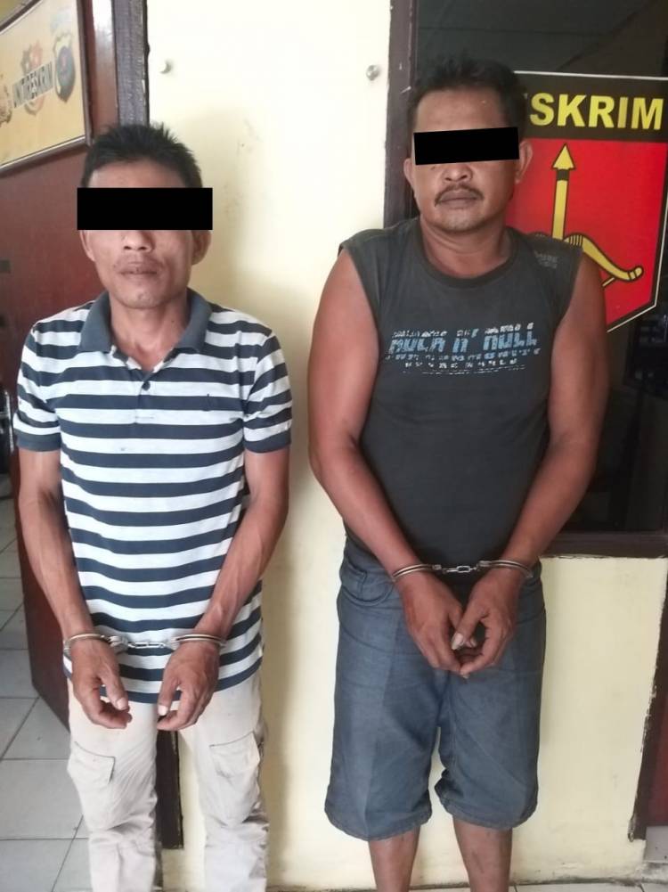 Hendak Menggunakan Narkoba, Dua Pria Warga Desa Naga Timbul Tamora Diciduk Polisi