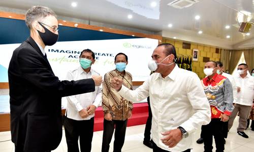 Gubernur Sumut Teken MoU Perencanaan Mobilitas Perkotaan Berkelanjutan MEBIDANGRO