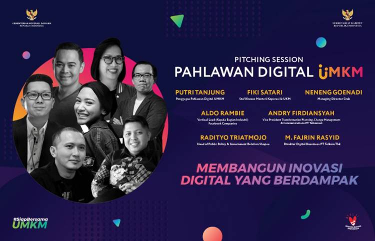 Program Pahlawan Digital UMKM, Inovator Diminta Bangun Inovasi yang Berdampak