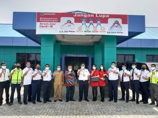 Wabup Tapteng Berharap Bandara Dr FL Tobing Bisa Disinggahi Pesawat Ukuran Besar