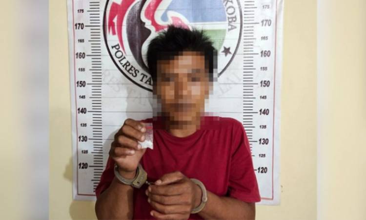 Polres Tanjungbalai Tangkap Pria Miliki Sabu di Teluk Nibung