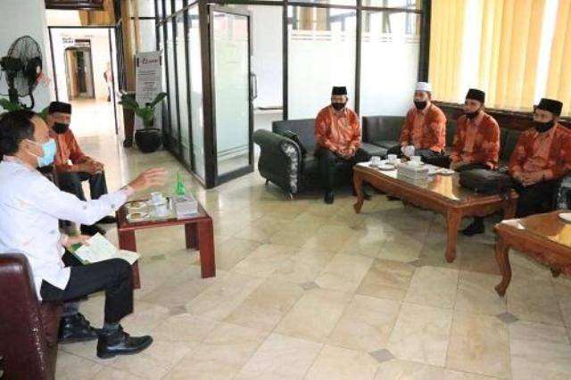 Pjs Wali Kota Medan Arief Sudarto Terima Audiensi Pengurus IPQAH Medan