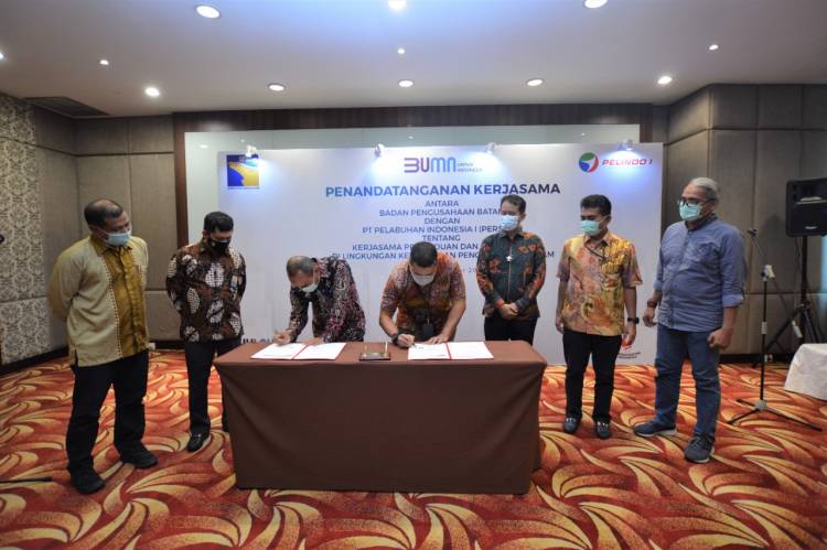 Tingkatkan Sinergi, BP Batam dan Pelindo Tandatangani Kerja Sama Pemanduan dan Penundaan Kapal