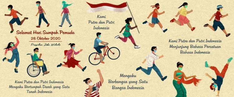 Peringati Hari Sumpah Pemuda, Presiden: Mari Bersatu dan Bangkit