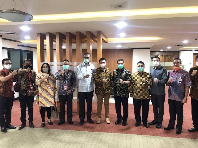 Pengurus KAD Anti Korupsi Sumut Silaturahmi ke Bank Sumut, Bersama Cegah Korupsi Dini