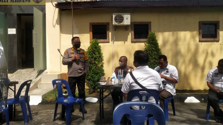 Kapolresta Deli Serdang Ajak WUPDS G-17 Dukung Pemberitaan Positif