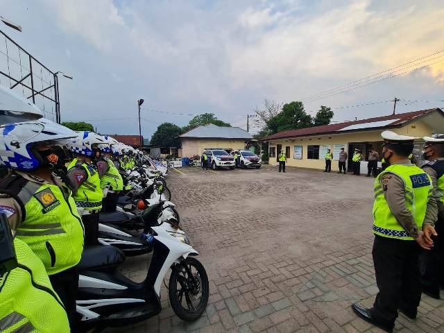 Libur Panjang, Jalur Wisata Medan-Penatapan Tanah Karo Diamankan Satlantas Polrestabes Medan