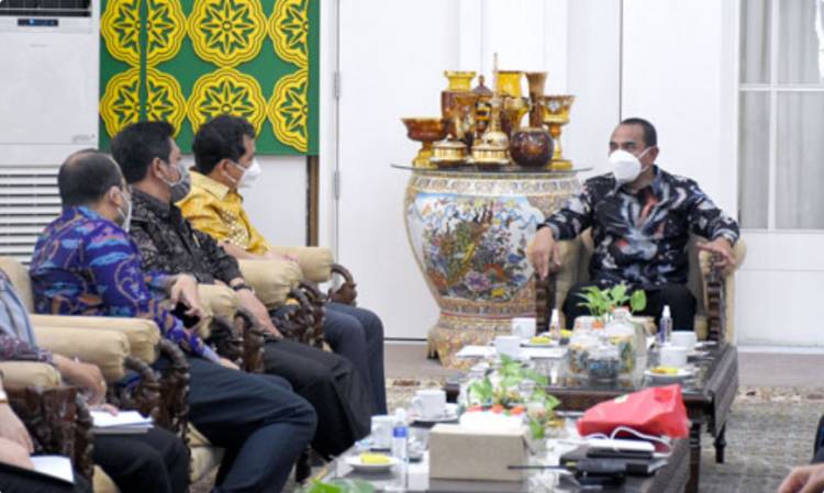 BPK RI Kunjungi Provinsi Sumut, Gubernur Edy Rahmayadi: Penanganan Covid-19 Harus Transparan dan Akuntabel
