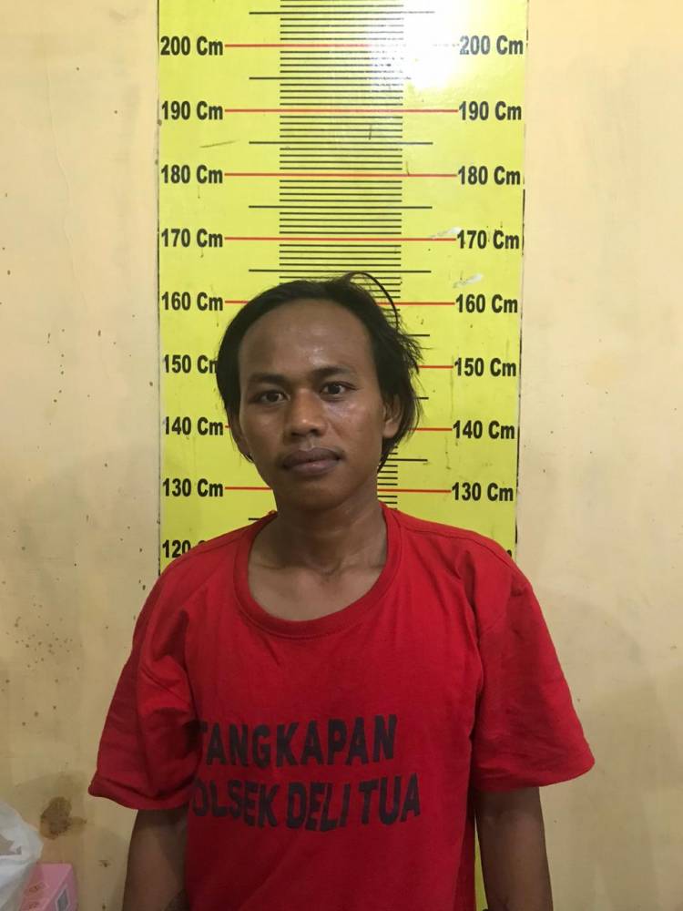 Polisi Tangkap Seorang Pencandu Sabu Terlibat Curanmor di Deli Tua