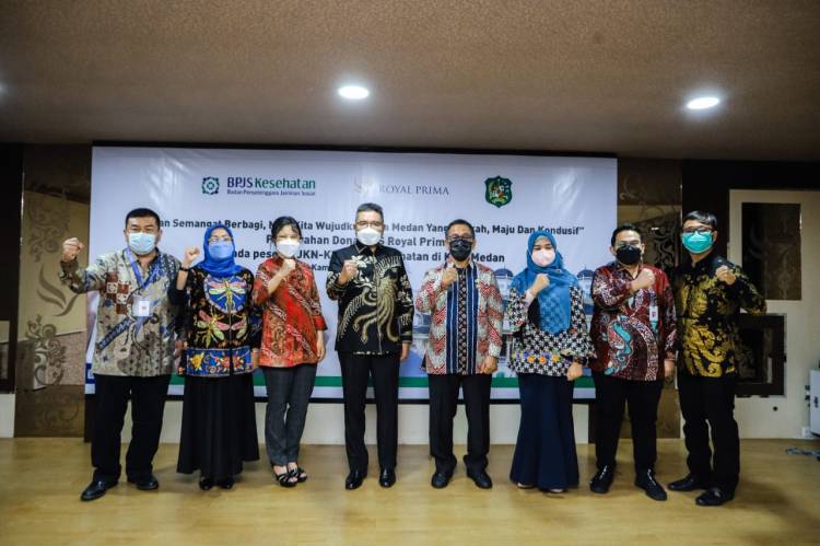 2.429 Peserta JKN-KIS Terima Donasi dari PT Royal Prima