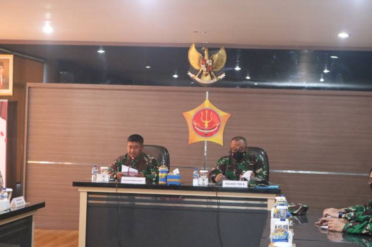  Kogabwilhan I Terima Kunjungan Kerja Tim Itjen TNI di Makogabwilhan I Tanjungpinang