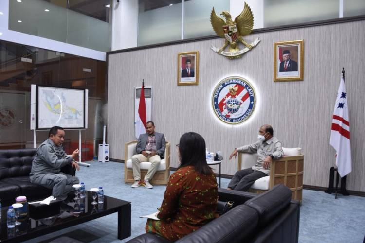 Kepala Bakamla RI Terima Kunjungan Wakil Ketua DPD RI dan Wamenkumham