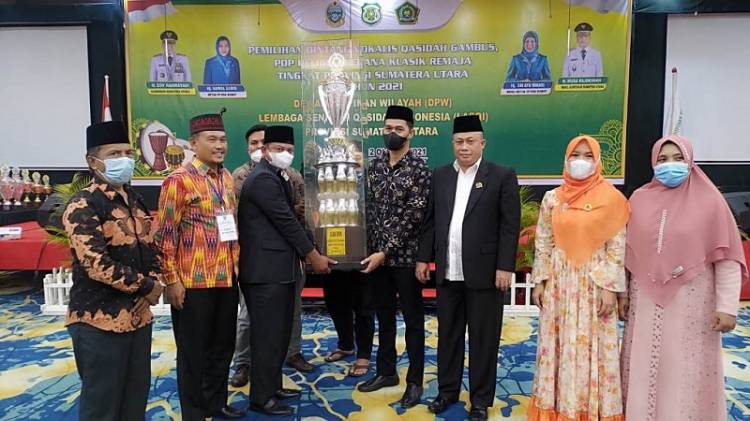 Pemkab Sergai Raih Juara Umum FSQ ke XXV Tingkat Provinsi Sumut Tahun 2021