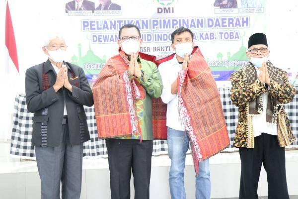 Bupati Toba Harapkan DMI dapat Membangun Hubungan yang Harmonis dengan Semua Pihak