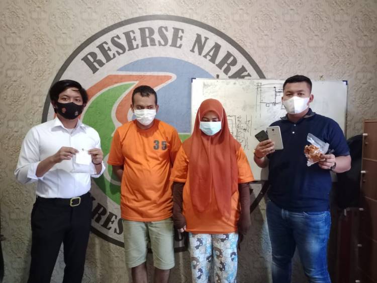 Sat Narkoba Polres Labuhanbatu Amankan Wanita Pengedar Sabu
