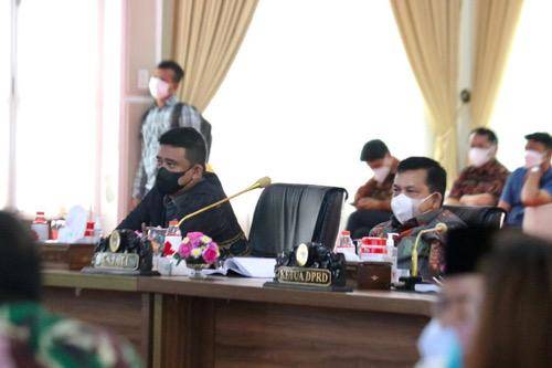 Rapat Pengendalian Tindak Lanjut Covid-19, Bobby Nasution Bahas Vaksinasi untuk Imigran