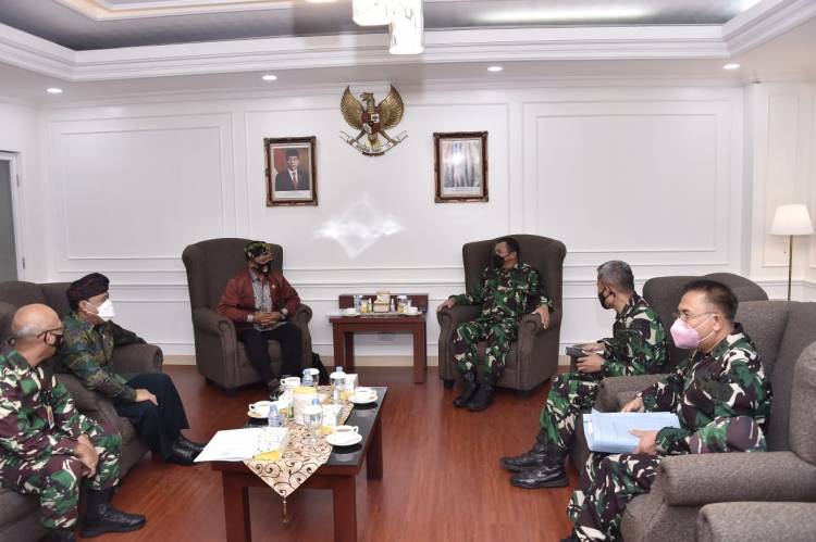 Kasum TNI Terima Audiensi Ketua Mahasabha PHDI 2021
