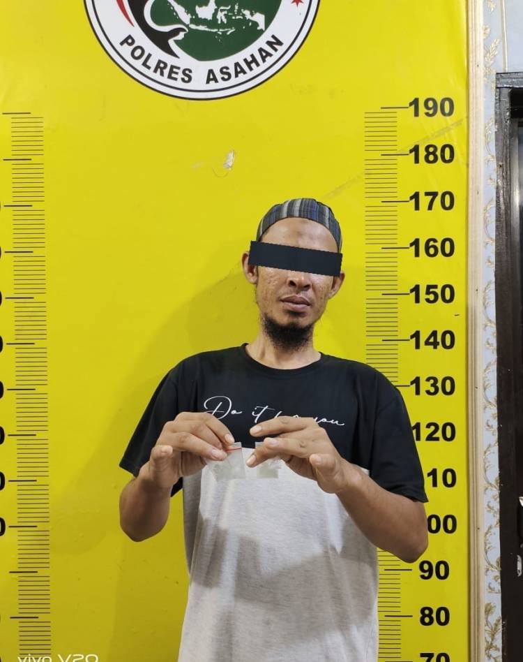 Edarkan Sabu, Satpam di Asahan Ditangkap Polisi 