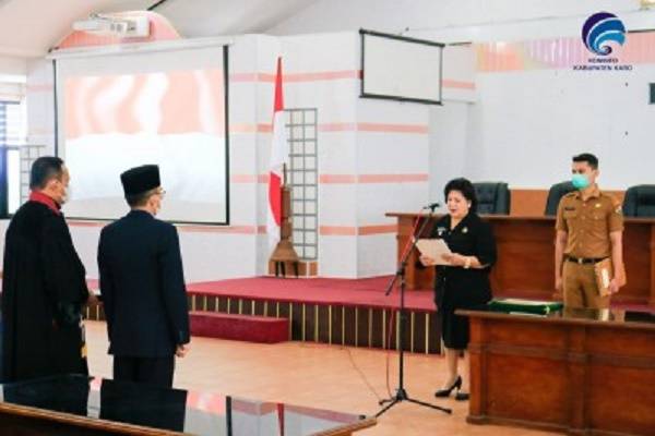 Bupati Karo Lantik Jonatan Tarigan jadi Direksi Perusahaan Air Minum Tirta Malem
