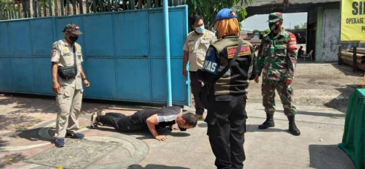  Minim Kesadaran, Belasan Pelanggar Protokol Kesehatan Diberi Sanksi