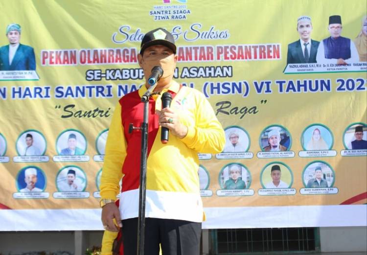 Ponpes se Kabupaten Asahan Laksanakan Porseni Santri, Sambut Gelar HSN 2021