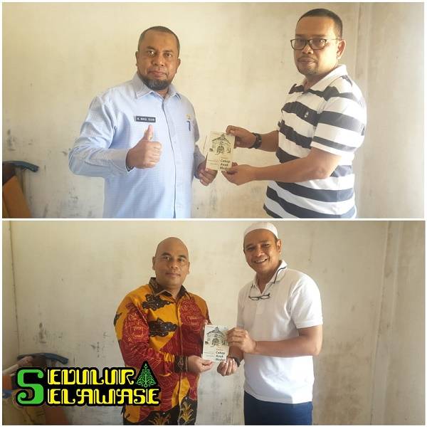 Diserahkan Sedulur Selawase, Buku Choking Susilo Sakeh Diapresiasi Sekda Labura dan Ketua FPG DPRD Labura 