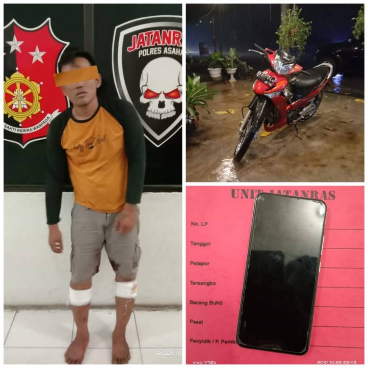 Melawan Saat Ditangkap, Pelaku Pencurian dengan Kekerasan di Asahan Ditembak Polisi