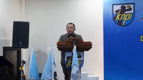Hadiri Pelantikan Pengurus DPD KNPI, Bupati Labuhanbatu: Jangan Dipikirkan Versi Sana, Versi Sini