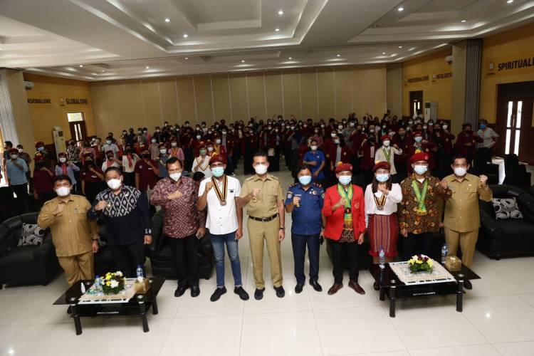 Wagub Sumut Berharap Mahasiswa Ikut Berperan Bangkitkan Perekonomian di Masa Pandemi Covid-19