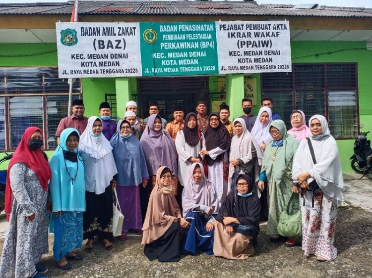 Kepala KUA Medan Denai Sosialisasi Penerbitan SK Majelis Taklim