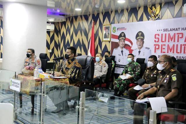  Gerak Cepat Turunkan Level PPKM, Walikota Medan Terima Pujian dari Juri Adhiwirasana