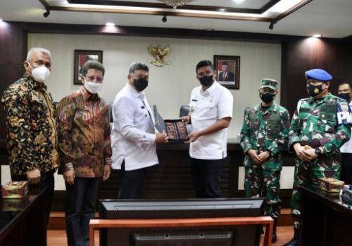 Walikota Medan Terima Kunjungan Walikota Solok