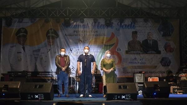 Rayakan Ulang Tahun ke-76, Pemkab Labuhanbatu Gelar Hiburan Rakyat  