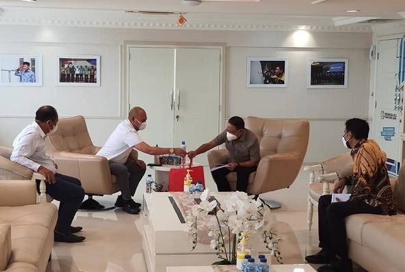 Audiensi ke Kemenpora, Bupati Taput Perjuangkan Percepatan Pembangunan Sarpras Olahraga dan Jadi Lokasi Cabor Berkuda PON XXI