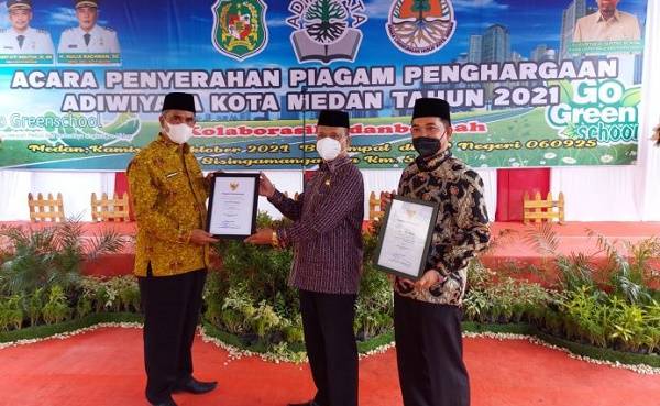 MTsPN 4 Medan Raih Adiwiyata Tingkat Kota