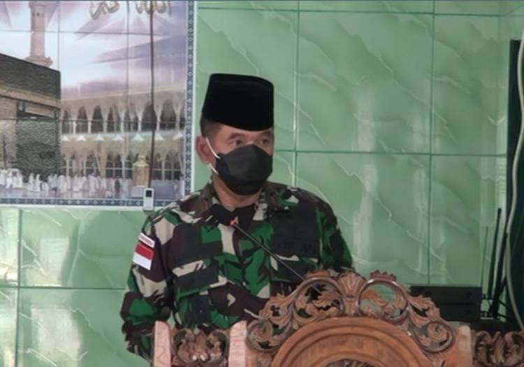Danrem 174 Merauke Ajak Personel Makorem dan Jajarannya Tingkatkan Keimanan dan Ketaqwaan Kepada Tuhan Yang Maha Esa