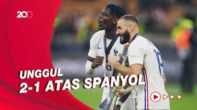 Spanyol Vs Prancis 2-1: Les Bleus Juara UEFA Nations League 2021