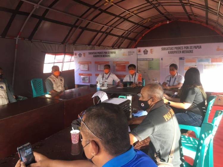 Antisipasi Potensi Kerumunan Masyarakat, Sub Satgas Prokes Merauke Optimalkan Peran Relawan