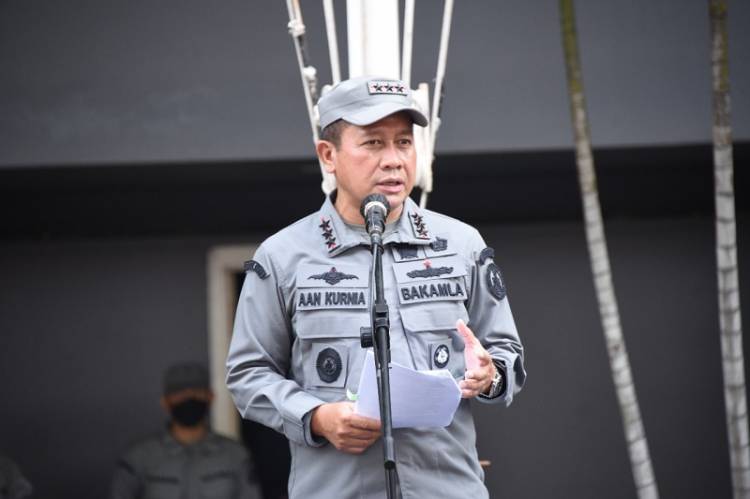 Laksdya TNI Dr Aan Kurnia Apresiasi Dedikasi Kinerja Personel Bakamla RI
