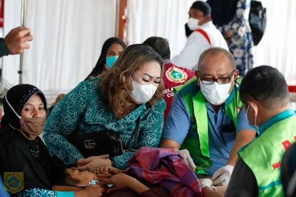 Satgas Bakti Kesehatan Bermartabat Beri Layanan Operasi Bibir Sumbing dan Sunat Massal di Pakpak Bharat