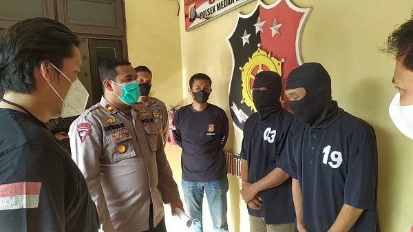 Melawan, Dua Orang Komplotan Bongkar Gudang Ban Ditembak Polisi di Medan Helvetia